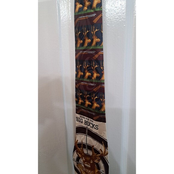 Steven Harris Mens Necktie Going For The Big Bucks - Picture 6 of 6